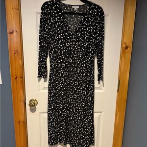 Liz Lange for Target Black and White Polka Dot Dress